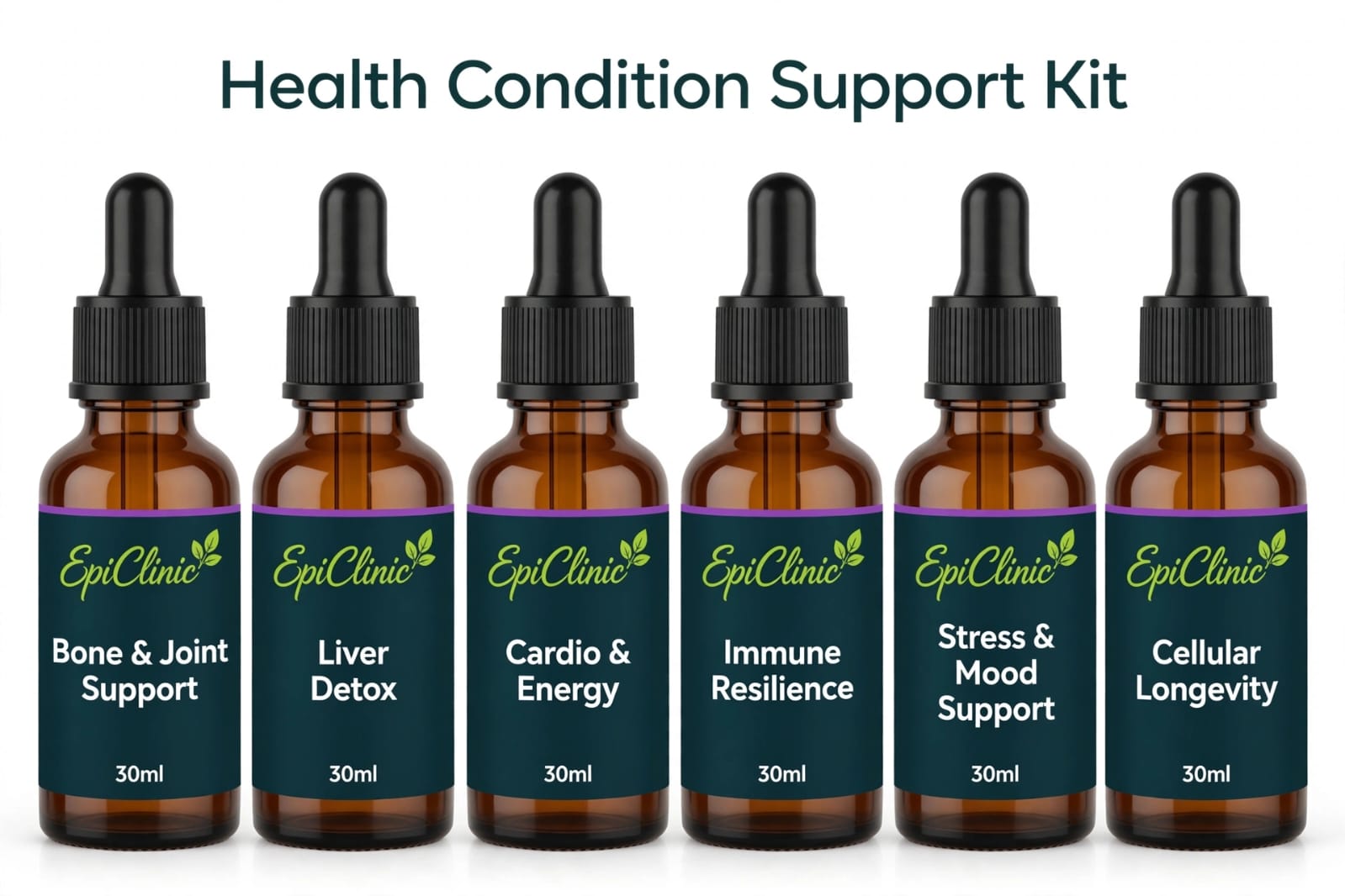 Health Condition Support Kit (6-Bottle Combo)